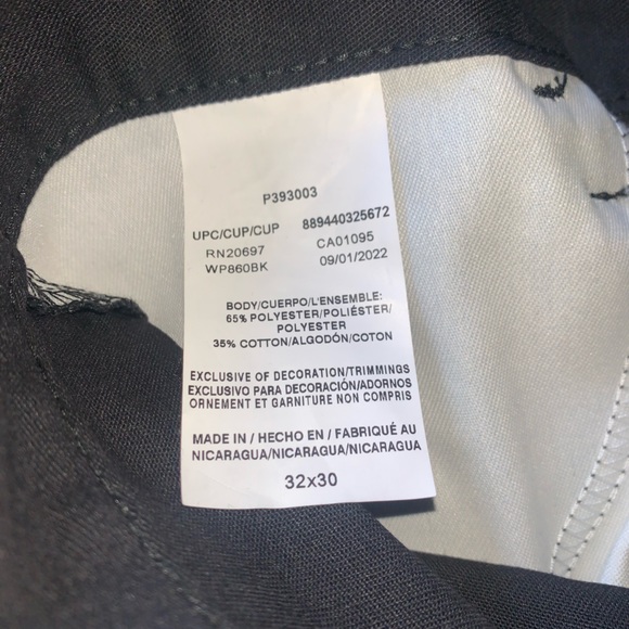 NWT! DICKIES Flex 5 Pocket Twill Pants Tapered Leg Blk 32X30 - Picture 3 of 9